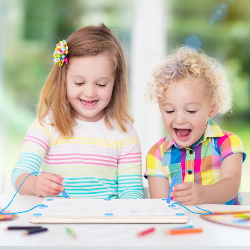 Montessori Magnetic Maze