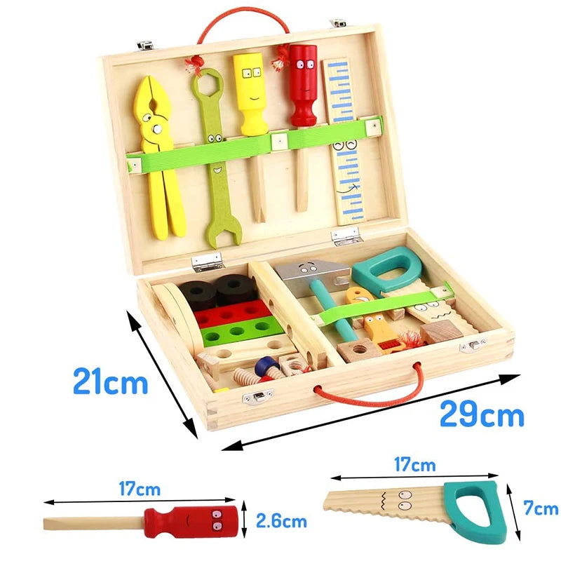 Montessori Wooden ToolBox