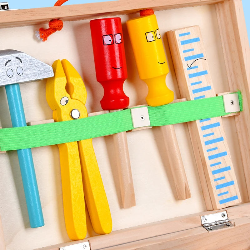 Montessori Wooden ToolBox