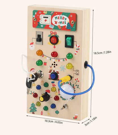 Montessori Wooden Switch Board